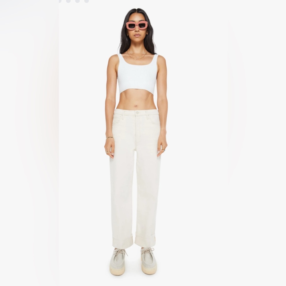 NWT Mother Superior Spitfire
Ankle Cuff Act Natural Wash Sz 26